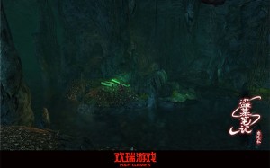 配图2：欢瑞游戏《盗墓笔记S》积尸地实景游戏截图