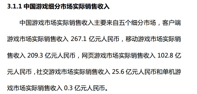 抢先:2015上半年《中国游戏产业报告》全文